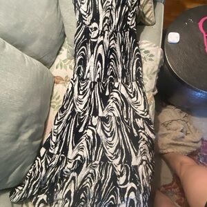 Women’s strapless maxi dress